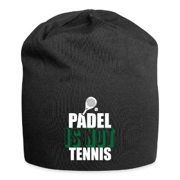 Padel_Is_Not_Tennis - Jersey Beanie - black - Front