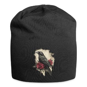 Rabe - Jersey-Beanie - Schwarz - Vorne