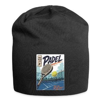 Padel Players & Court - Jersey Beanie - black - Front