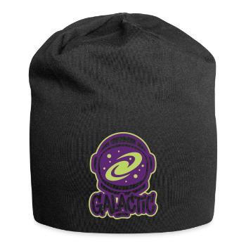 Galactic Astronaut Logo - Jersey Beanie - black - Front