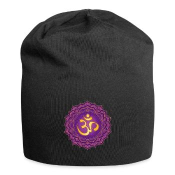 OM - Jersey-Beanie - Schwarz - Vorne