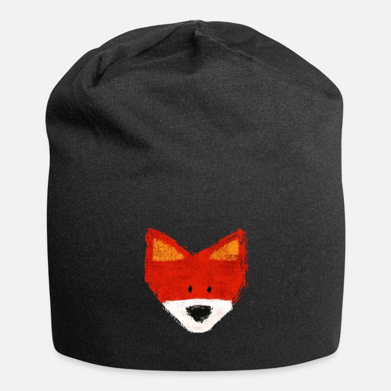 FUCHS, fox - Jersey-Beanie - Schwarz