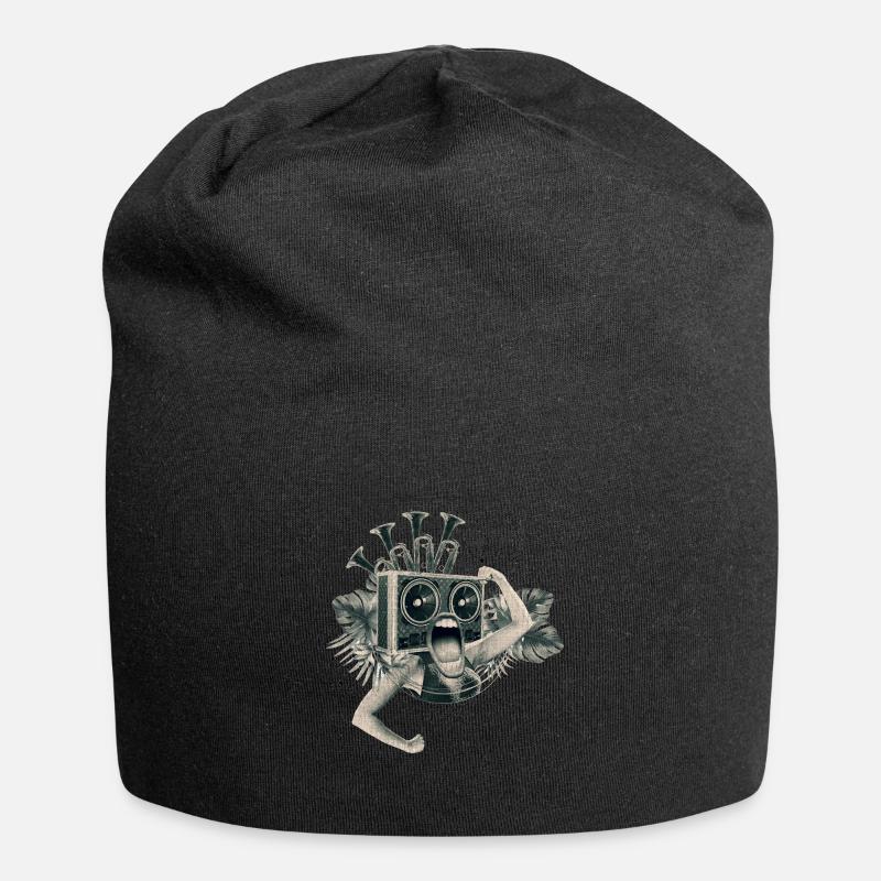 Reggae Punk - Bonnet en jersey - noir