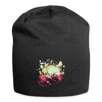 Color splash color gradient tgpi - Jersey Beanie - black - Front