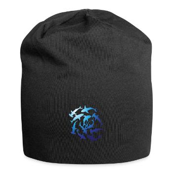 Sharks everywhere - Jersey-Beanie - Schwarz - Vorne