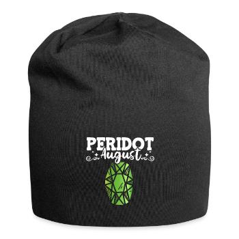 Pierres précieuses - Bonnet en jersey - noir - Devant