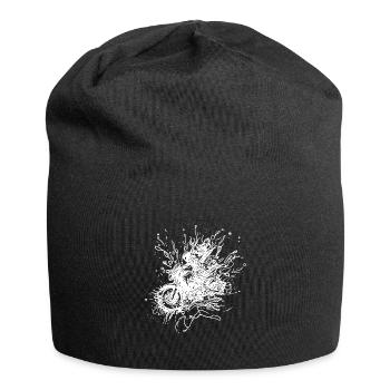 Racing Motorcycle Tattoo Splash Style - Jersey Beanie - black - Front