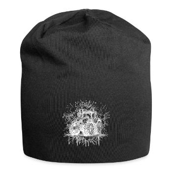 Field Designer with Tractor Field Tractor Expert - Jersey Beanie - black - Front