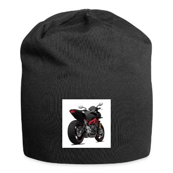 Black Motorcycle Design - Sporty - Jersey Beanie - black - Front