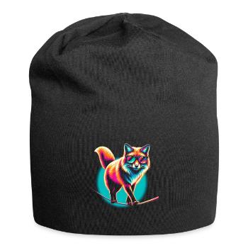 Fuchs Slackline - Jersey Beanie - black - Front