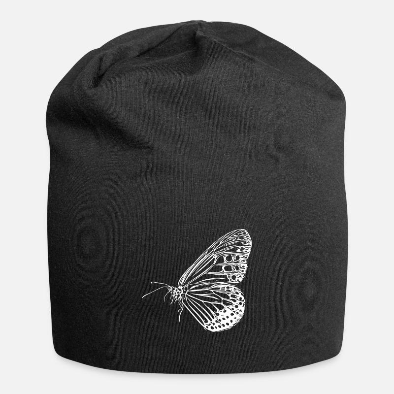 papillon - Bonnet en jersey - noir