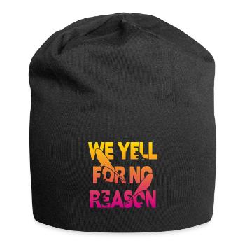 We Yell For No Reason - Budgie - Jersey Beanie - black - Front