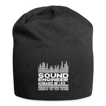 Tontechniker Sound Audio Engineer - Jersey-Beanie - Schwarz - Vorne