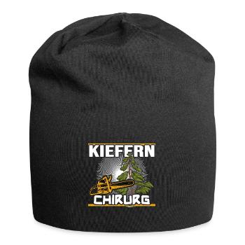 Wald Waldbesitzer Waldarbeiter Kiefern-Chirurg - Jersey-Beanie - Schwarz - Vorne