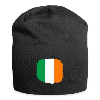 Ireland Flag Vintage Irish Flag Dublin - Jersey Beanie - black - Front