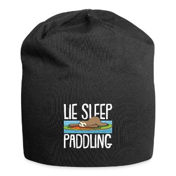 Stand up paddling SUP paresseux - Bonnet en jersey - noir - Devant