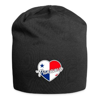 Panama - Jersey Beanie - black - Front