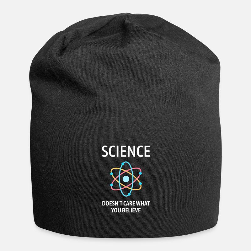 Science Sayings Funny Gift - Jersey Beanie - black