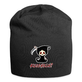 Sensenmann Spruch lustig - Jersey-Beanie - Schwarz - Vorne