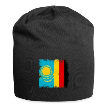 Kazakhstan Allemagne drapeau Kazakhstan - Bonnet en jersey - noir - Devant