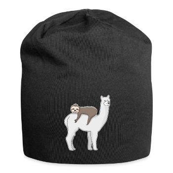 Looked in Sloth Alpaca Looked in - Jersey Beanie - black - Front