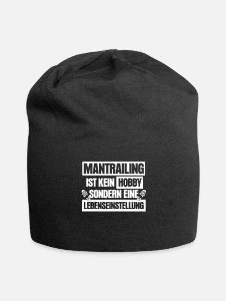 Mantrailing - Jersey-Beanie - Schwarz