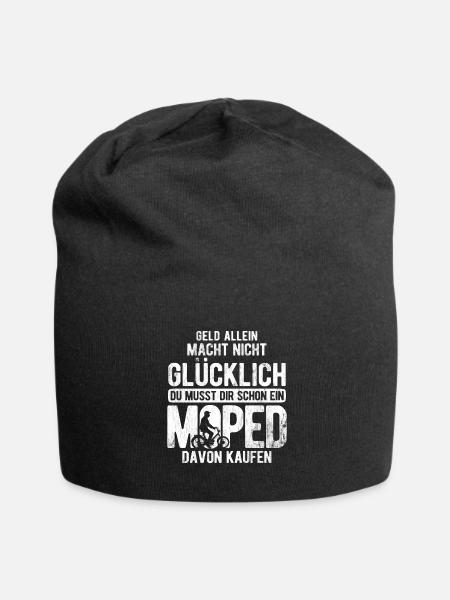 Musst Dir Ein Moped Kaufen Mofa Moped - Jersey-Beanie - Schwarz