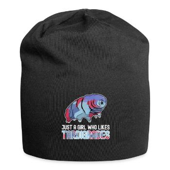 Tardigrade Tardigrades Wasserbär - Jersey-Beanie - Schwarz - Vorne