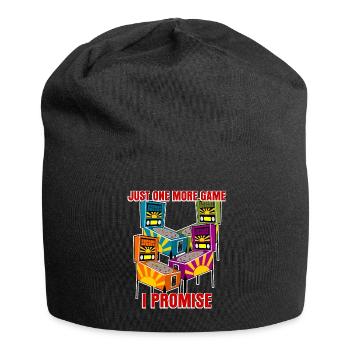 Pinball Pinball Machine Joke with Pinball Machine - Jersey Beanie - black - Front