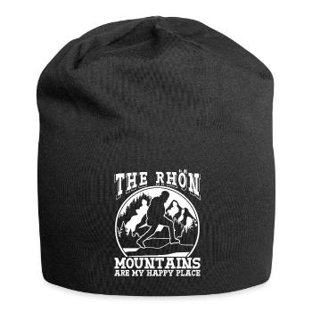 Rhön Mountains Wandern Rhöner Berge - Jersey-Beanie - Schwarz - Vorne