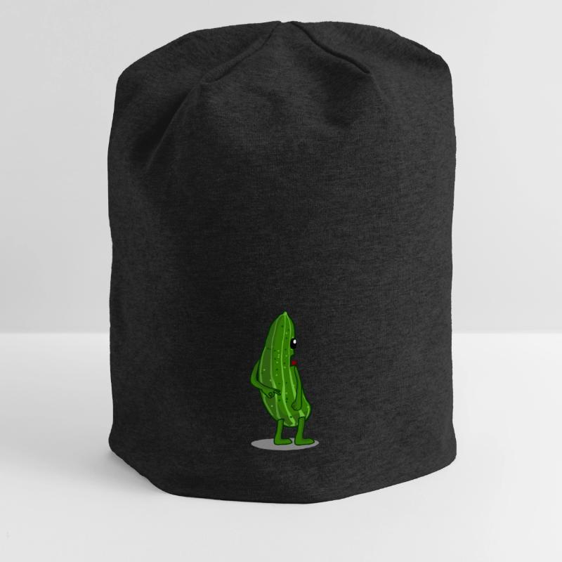 Regardé dans Concombre Regardé dans Bonnet en jersey