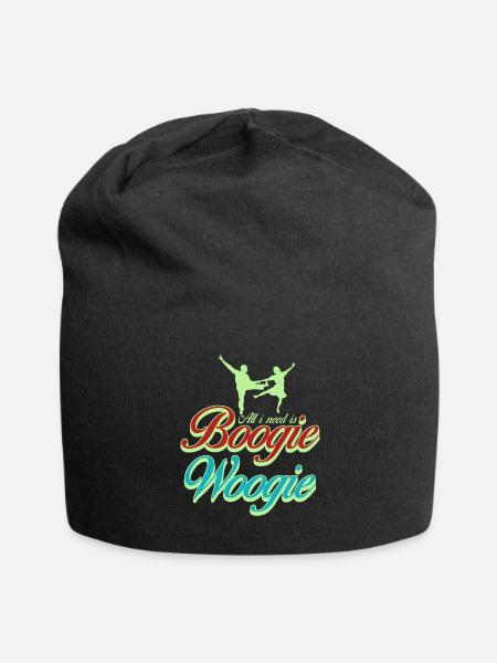 Boogie Woogie Danseur Boogie-Woogie - Bonnet en jersey - noir
