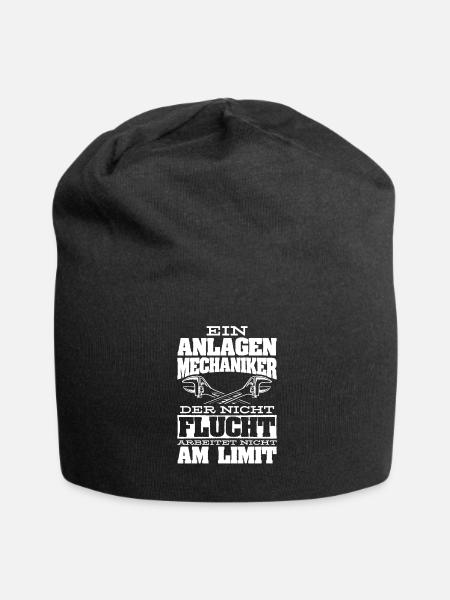 Anlagenmechaniker Geschenkidee - Jersey-Beanie - Schwarz