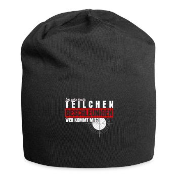 Sportschütze Schützenkönig Schießsport - Jersey-Beanie - Schwarz - Vorne