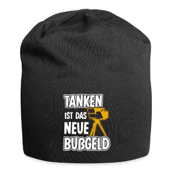 Hubraum Tuner Bußgeld Motorsport Tuning - Jersey-Beanie - Schwarz - Vorne
