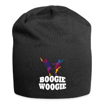 Boogie Woogie Tänzer Tanzen Swing - Jersey-Beanie - Schwarz - Vorne