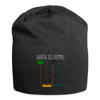 Galabauer Gärtner Gartenbau Galabau - Jersey-Beanie - Schwarz - Vorne