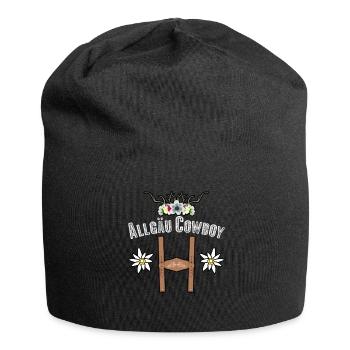 Allgäu Hiking Climbing Allgäuer - Jersey Beanie - black - Front