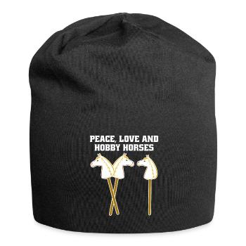 Hobby Horse Rider Horse Hobbyhorse - Bonnet en jersey - noir - Devant