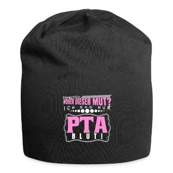 PTA Witz Apothker Apotheke - Jersey-Beanie - Schwarz - Vorne