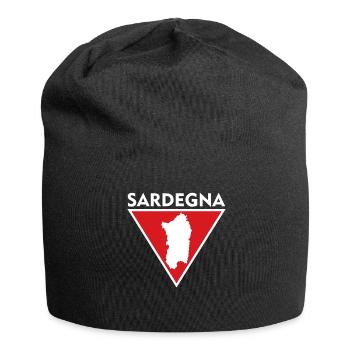 Sardaigne Sardaigne Italie Sardaigne - Bonnet en jersey - noir - Devant