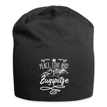 Zugspitze - Jersey-Beanie - Schwarz - Vorne