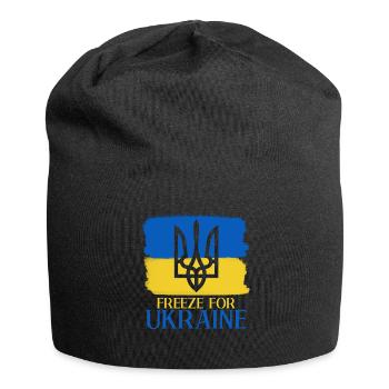 Ukraine Ukrainische Flagge Ukrainer - Jersey-Beanie - Schwarz - Vorne