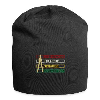 Architekt Architekten Architektur - Jersey-Beanie - Schwarz - Vorne