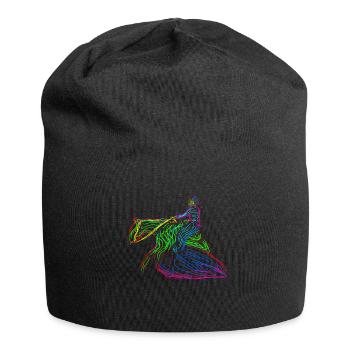Reining dressage équitation colorée équitation western - Bonnet en jersey - noir - Devant