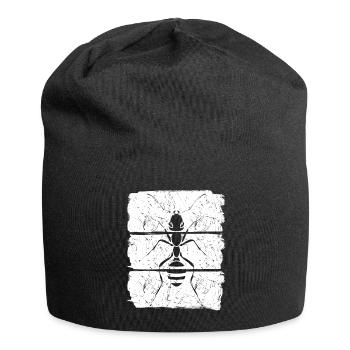 Ameisen Ameisenhaufen Ameise - Jersey-Beanie - Schwarz - Vorne
