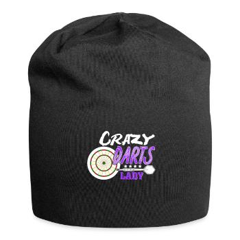 Darts Lady Dart Darts Darts Darts Player - Jersey Beanie - black - Front