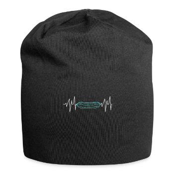 Gurken EKG Gurke - Jersey-Beanie - Schwarz - Vorne