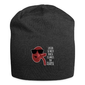 Dialyse Niere Dialyseklinik - Jersey-Beanie - Anthrazit - Vorne
