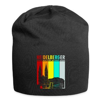 Heidelberg Kirche Heidelberger - Jersey-Beanie - Schwarz - Vorne